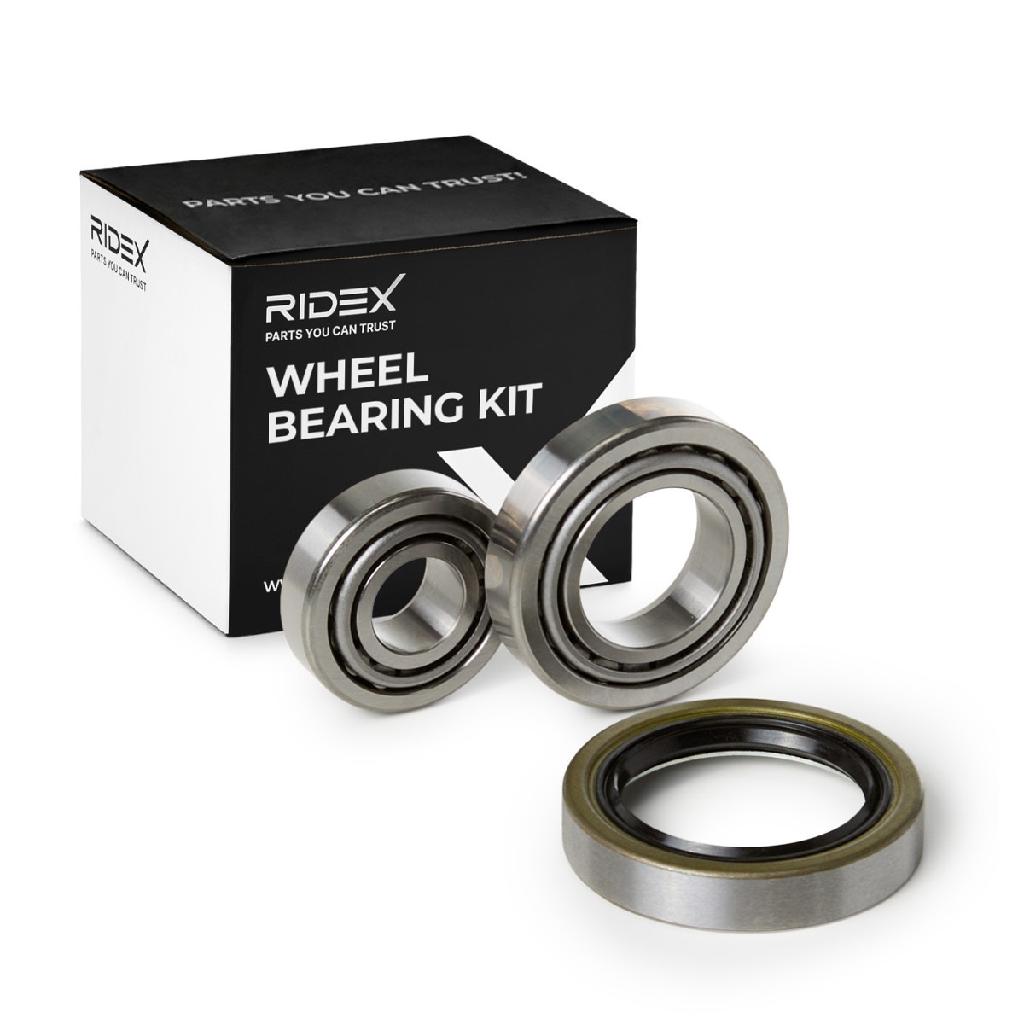 RIDEX 654W0447 Radlagersatz pro 1 Rad Vorne beidseitig passend für MERCEDES-BENZ