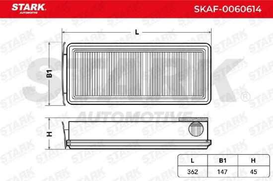 STARK SKAF-0060614 Motor Luftfilter Umluftfilter für BMW 5 Touring (F11) X3 Bild STARK SKAF-0060614 Motor Luftfilter Umluftfilter für BMW 5 Touring (F11) X3