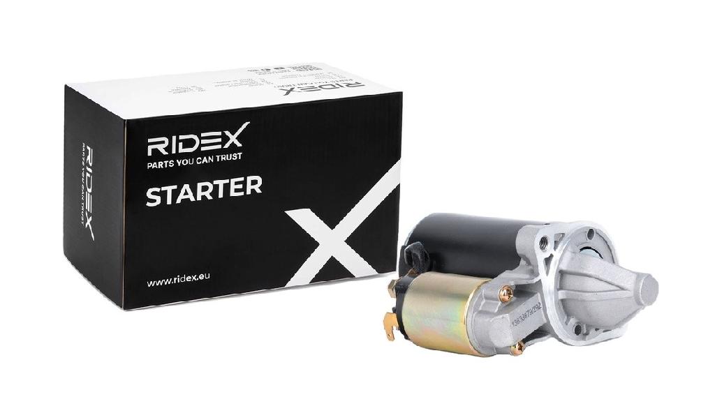 RIDEX Motor Starter/Anlasser 0,9kW für HYUNDAI GETZ (TB) für KIA RIO II (JB)