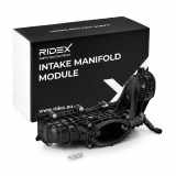 RIDEX 1415I0011 Ansaugbrücke mit Dichtung mit Dichtungen mechanisch 6510900037