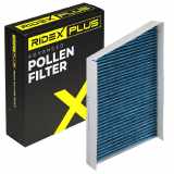 RIDEX PLUS 424I0529P Innenraumfilter Pollenfilter Aktivkohlefilter Höhe: 25
