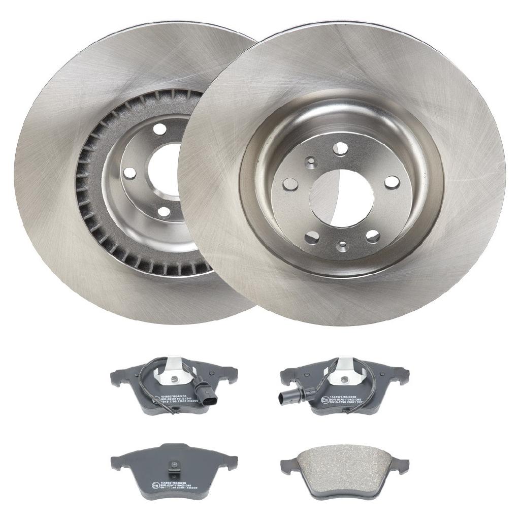 RIDEX Bremsenset Vorne Belüftet Ø360mm - Bremsscheiben und Beläge für AUDI