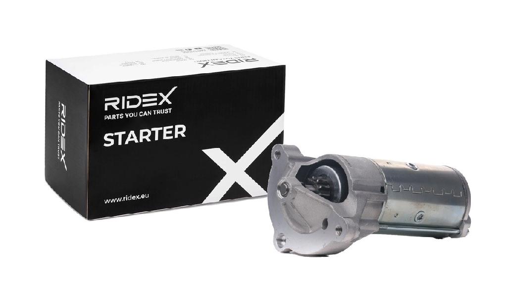 RIDEX Motor Starter/Anlasser 1,4kW passend für PEUGEOT 206 Schrägheck (2A/C)