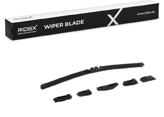 RIDEX Scheibenwischer Wischblatt Stück mit Spoiler Vorne Länge: 450mm für VW Bild RIDEX Scheibenwischer Wischblatt Stück mit Spoiler Vorne Länge: 450mm für VW