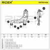 RIDEX 273C1454 Lenker Radaufhängung Querlenker Front links für MAZDA MX-5 II Bild RIDEX 273C1454 Lenker Radaufhängung Querlenker Front links für MAZDA MX-5 II