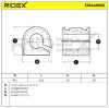 RIDEX 1334A0562 Stabilisatorlager Gummilager Lagerung Vorne für DACIA DUSTER Bild RIDEX 1334A0562 Stabilisatorlager Gummilager Lagerung Vorne für DACIA DUSTER