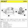 RIDEX Motor Starter/Anlasser 1,4kW für NISSAN Qashqai II (J11, J11) für RENAULT Bild RIDEX Motor Starter/Anlasser 1,4kW für NISSAN Qashqai II (J11, J11) für RENAULT