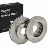 RIDEX 82B0111 2x Bremsscheiben Vorne Ø279,8mm Belüftet für NISSAN X-TRAIL