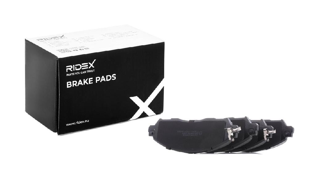 RIDEX Bremsbelagsatz Bremsbeläge Vorne für NISSAN NP300 Navara Pickup (D23)