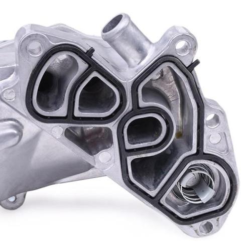 RIDEX 469O0116 Ölkühler Motoröl Kühler mit Ölfiltergehäuse mit Dichtungen mit Bild RIDEX 469O0116 Ölkühler Motoröl Kühler mit Ölfiltergehäuse mit Dichtungen mit