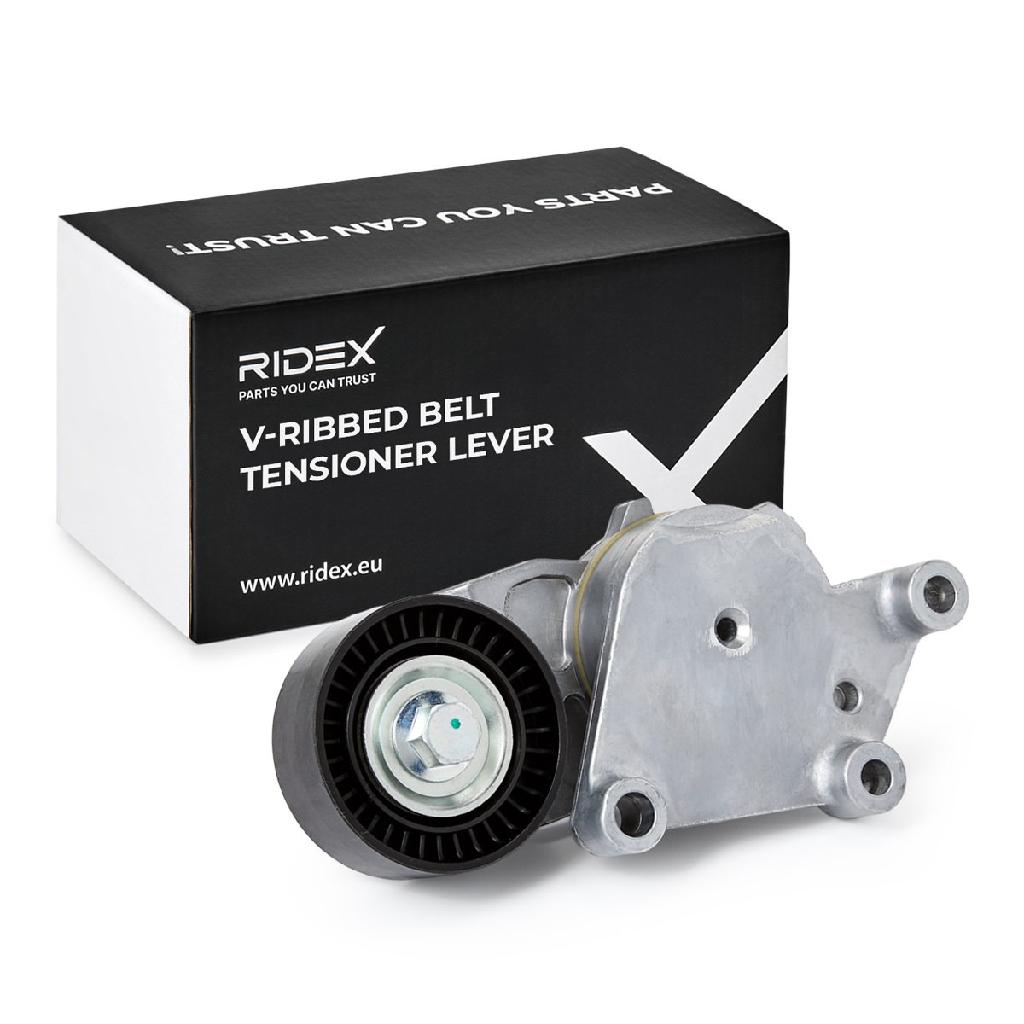 RIDEX Spannarm Keilrippenriemen für FORD Fiesta Mk6 Schrägheck (JA8, JR8)