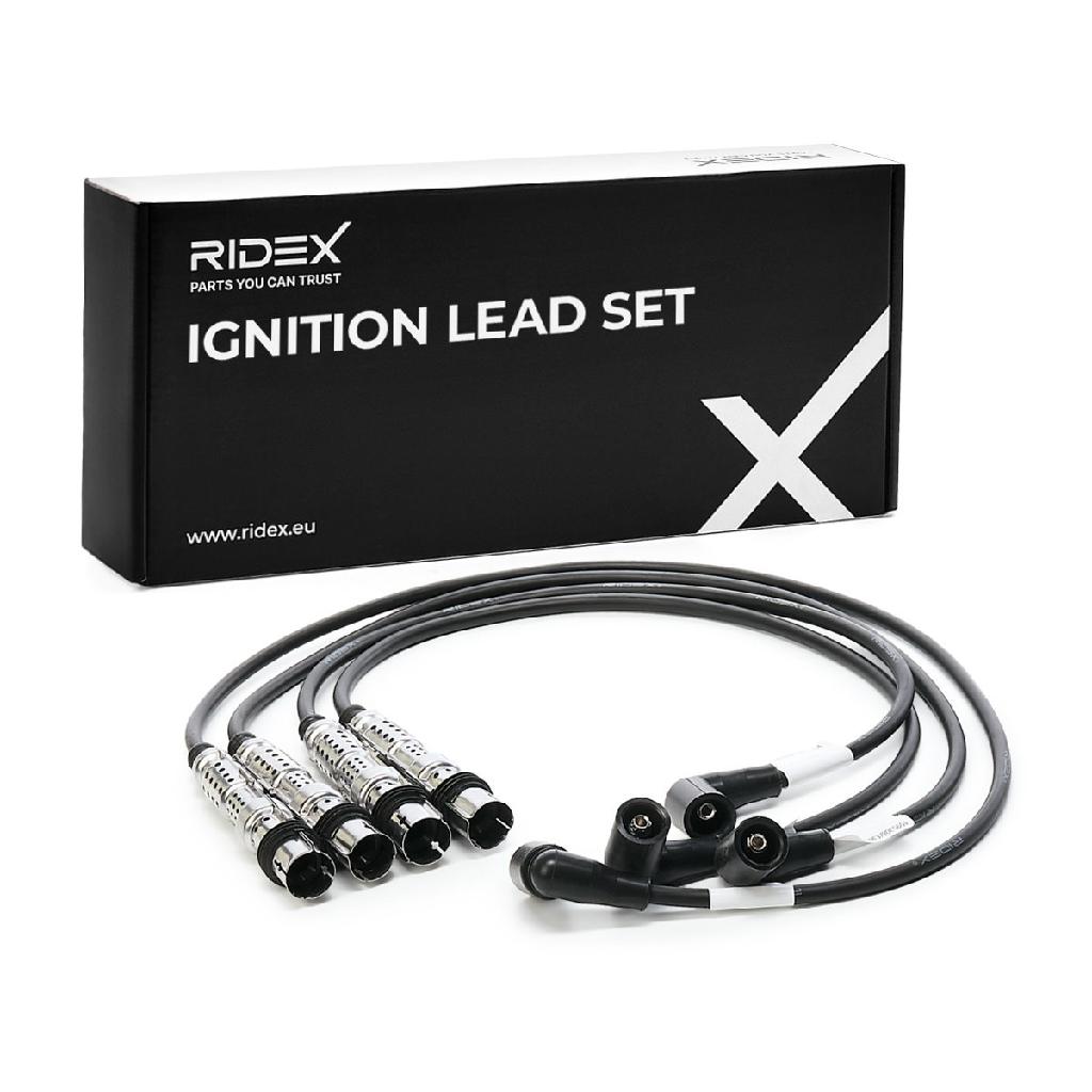 RIDEX 685I0122 Zündleitungssatz Zündkabelsatz für VW Lupo (6X1, 6E1) 90905430Q
