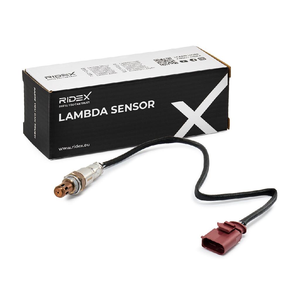 RIDEX 3922L0879 Lambdasonde Oxygen O2 Sensor Beheizt für VW Golf 5II Schrägheck