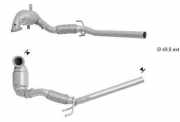 VEGAZ SKK-926 Katalysator Kat Euro 6 für VW Polo Schrägheck (6R1, 6C1)