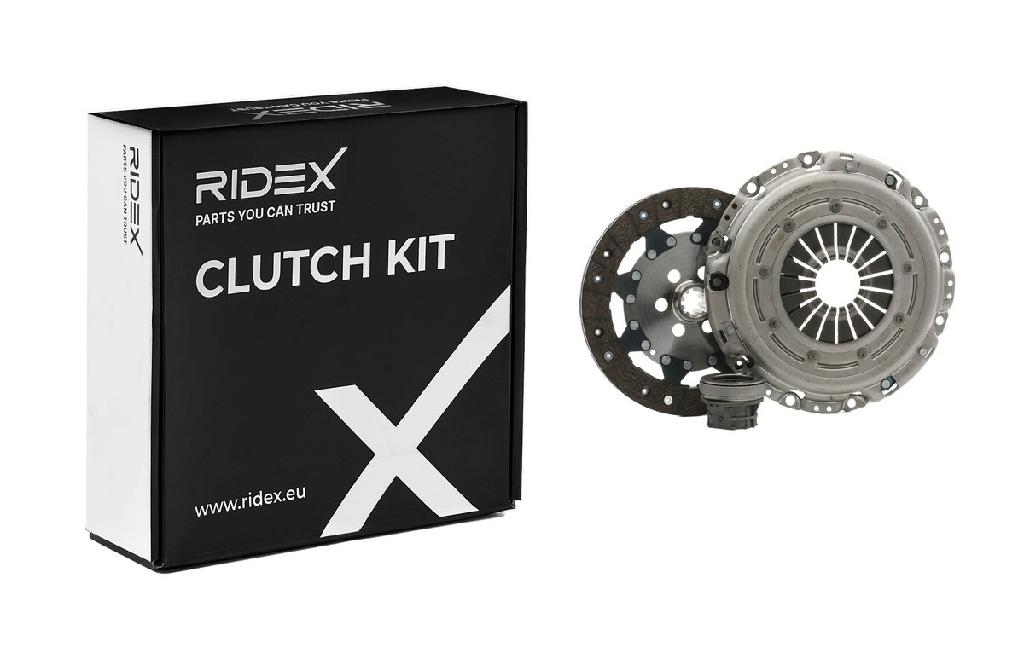 RIDEX 479C0140 Kupplungssatz für BMW 3 Limousine (E46) 21217506737 21217525183