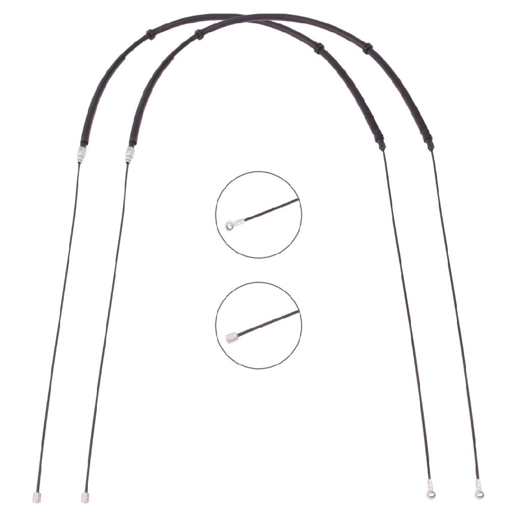 RIDEX Handbremsseil Hinten für RENAULT KANGOO Express (FW0/1)