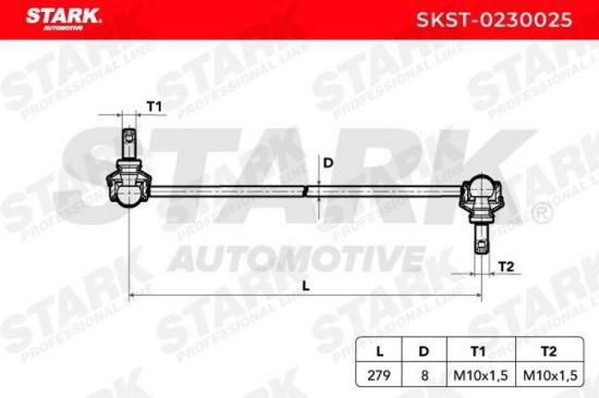 STARK 1x Koppelstange Stabilisator Vorne für RENAULT Clio 1II Schrägheck Clio 1I Bild STARK 1x Koppelstange Stabilisator Vorne für RENAULT Clio 1II Schrägheck Clio 1I