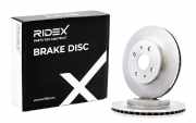 RIDEX 82B0560 1x Bremsscheibe Vorne Ø254mm Belüftet für DAIHATSU SIRION (M3)