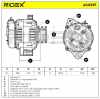 RIDEX 4G0337 Lichtmaschine 120A 12V Drehrichtung im Uhrzeigersinn mit für TOYOTA Bild RIDEX 4G0337 Lichtmaschine 120A 12V Drehrichtung im Uhrzeigersinn mit für TOYOTA