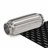 RIDEX Flexrohr Auspuff Abgasrohr 200mm Edelstahl 3971F0009 für VW TOURAN
