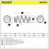RIDEX 188C1954 2x Federn Fahrwerksfedern Vorne für OPEL Corsa E Schrägheck Bild RIDEX 188C1954 2x Federn Fahrwerksfedern Vorne für OPEL Corsa E Schrägheck