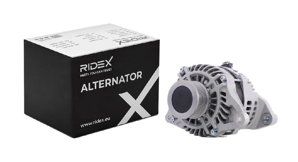 RIDEX 4G0837 Lichtmaschine 150A 12V Drehrichtung im Uhrzeigersinn mit für NISSAN