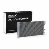 RIDEX 448C0122 Klimakondensator Klimaanlage Auto mit Stickstofffüllung mit