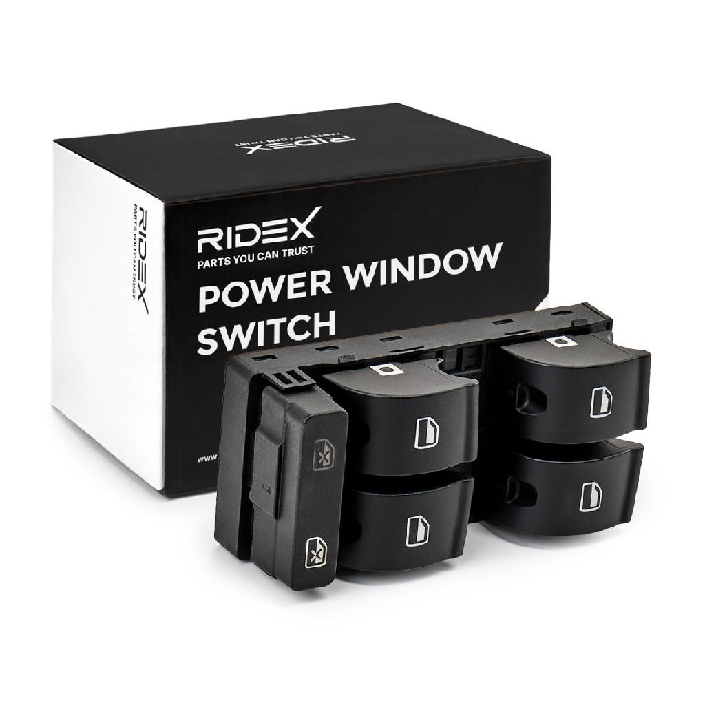RIDEX 1761S0007 Fensterheberschalter vorne links Fahrzeugtür für AUDI A4 Avant
