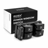RIDEX 1761S0007 Fensterheberschalter vorne links Fahrzeugtür für AUDI A4 Avant