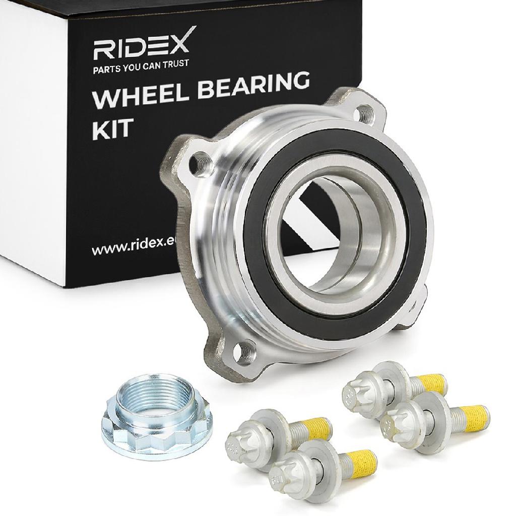 RIDEX 654W0252 Radlagersatz pro 1 Rad Hinten beidseitig für BMW 5 Limousine