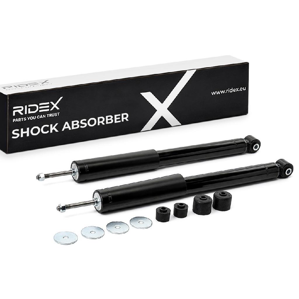 RIDEX 854S1570 2x Stoßdämpfer Gasdruck Hinten passend für MERCEDES-BENZ A-Klasse