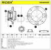 RIDEX 654W0492 Radlagersatz pro 1 Rad Hinten passend für PEUGEOT 206 Schrägheck Bild RIDEX 654W0492 Radlagersatz pro 1 Rad Hinten passend für PEUGEOT 206 Schrägheck