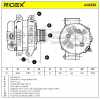 RIDEX 4G1232 Lichtmaschine 220A 12V mit Freilaufriemenscheibe für JEEP Bild RIDEX 4G1232 Lichtmaschine 220A 12V mit Freilaufriemenscheibe für JEEP
