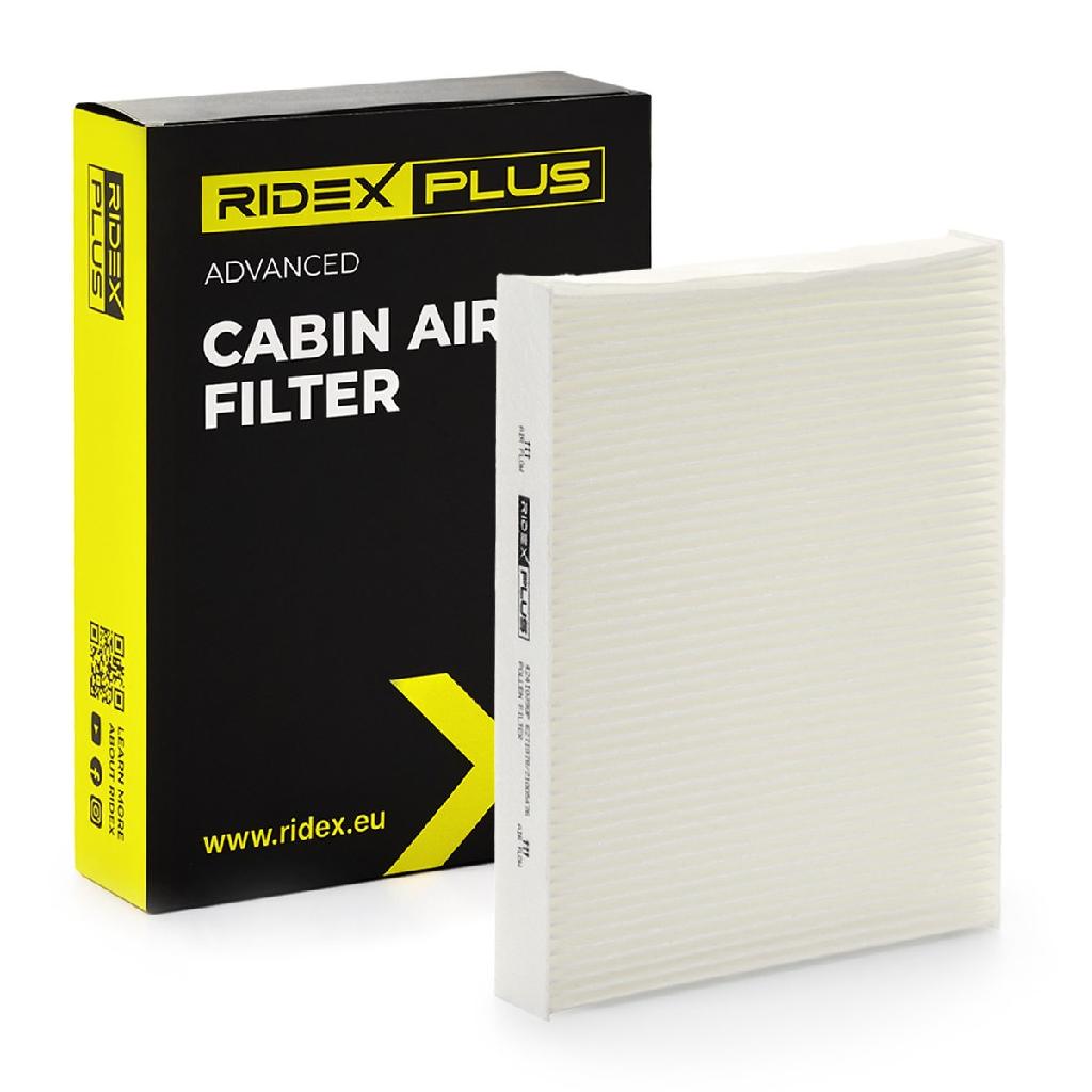RIDEX PLUS 424I0390P Innenraumfilter Pollenfilter Höhe: 35 Breite: 180 Länge: