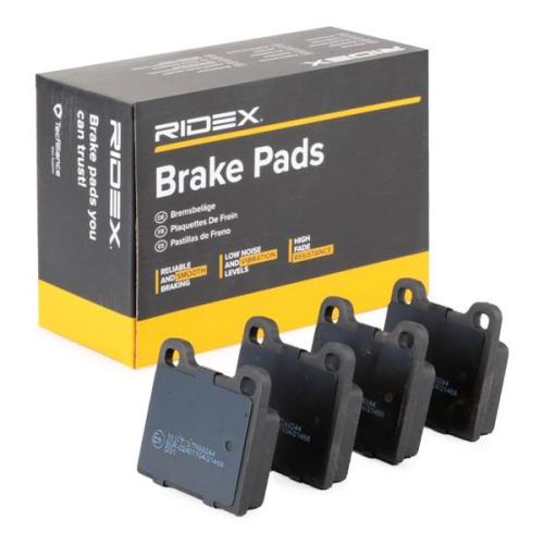 RIDEX Bremsbelagsatz Bremsbeläge Hinten für OPEL Corsa D Schrägheck (S07) Bild RIDEX Bremsbelagsatz Bremsbeläge Hinten für OPEL Corsa D Schrägheck (S07)