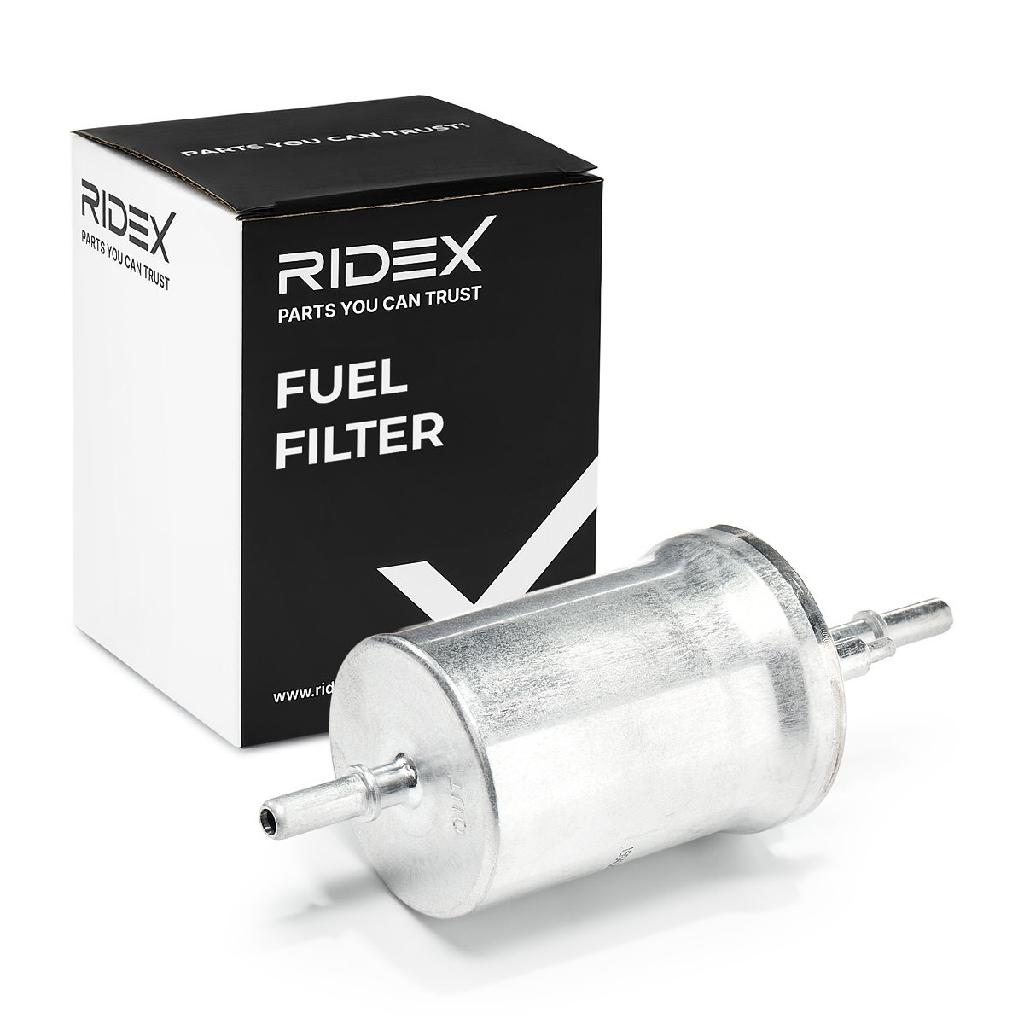RIDEX 9F0049 Kraftstofffilter Petrol Filter Line Filter mit Druckregler für VW
