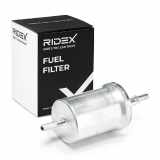 RIDEX 9F0049 Kraftstofffilter Petrol Filter Line Filter mit Druckregler für VW