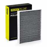 RIDEX PLUS 424I0244P Innenraumfilter Pollenfilter Aktivkohlefilter Höhe: 43