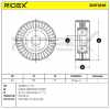 RIDEX 310T0129 Spannrolle Keilrippenriemen für VW Golf 5I (5K1) 038903315AD Bild RIDEX 310T0129 Spannrolle Keilrippenriemen für VW Golf 5I (5K1) 038903315AD