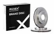 RIDEX 82B0223 2x Bremsscheiben Vorne Ø256mm Belüftet für VOLVO V40 Kombi