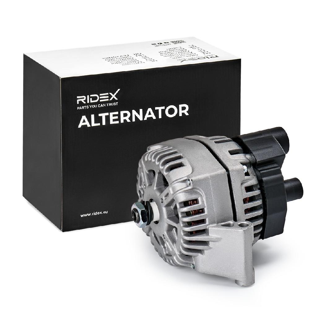 RIDEX 4G0978 Lichtmaschine 90A 12V ohne Riemenscheibe für OPEL 13117279