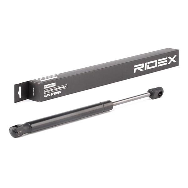 RIDEX 219G0918 Heckklappendämpfer Länge:317mm 300N Hub: 100mm für FORD 1621830