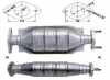 VEGAZ MIK-920 Katalysator Kat mit Anbau-/Befestigungsmaterial Euro 2 MB957300