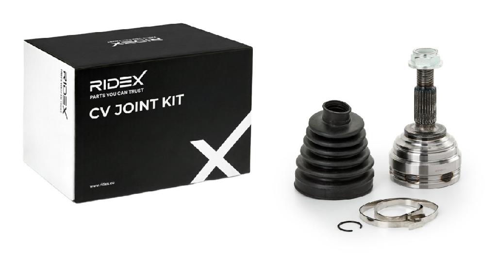 RIDEX 5J0069 Gelenksatz Antriebswelle Achswelle für RENAULT Clio 1II Schrägheck