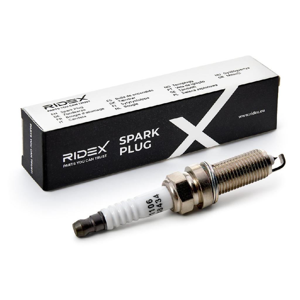 RIDEX 686S0152 Zündkerze Super Ignition Plug Iridium Spanner Size: 14 für NISSAN