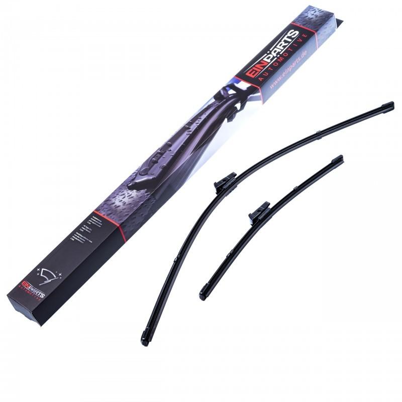 EINPARTS Scheibenwischer Satz Wischerblätter Set Vorne Länge 1: 650mm Länge 2: