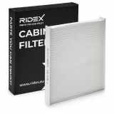 RIDEX 424I0176 Innenraumfilter Pollenfilter Höhe: 20 Breite: 193 Länge: 165