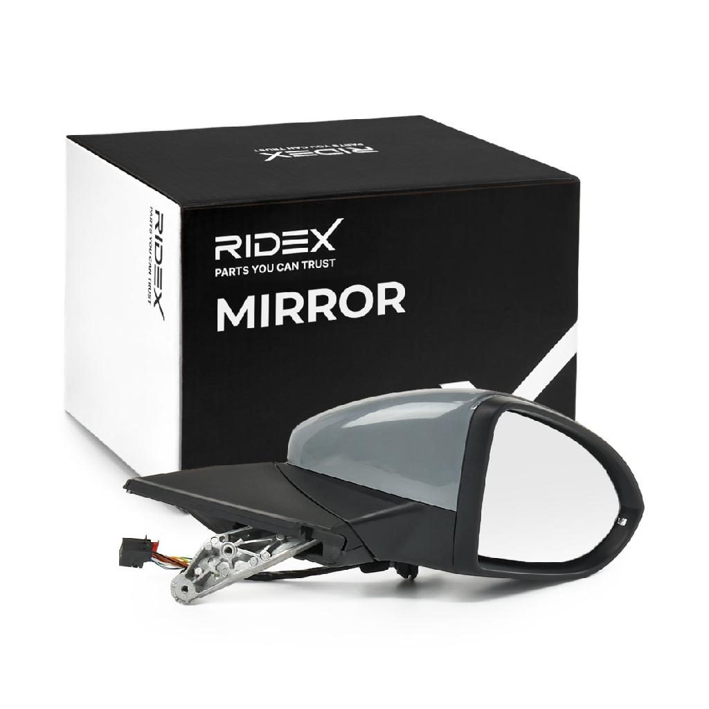 RIDEX 50O0659 Außenspiegel Seitenspiegel Rechts Beheizbar Elektrisch mit für VW
