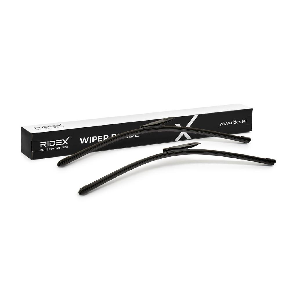 RIDEX Scheibenwischer Satz Wischerblätter Satz Vorne Länge 1: 550mm Länge 2: für