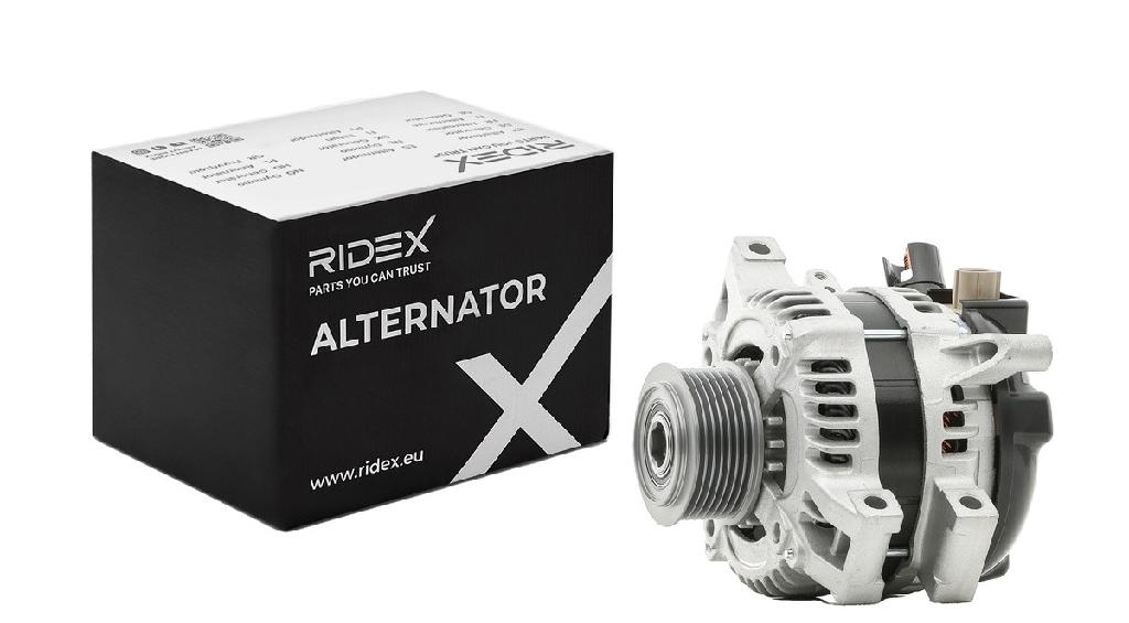 RIDEX 4G0968 Lichtmaschine 120A 14V Drehrichtung im Uhrzeigersinn mit für HONDA